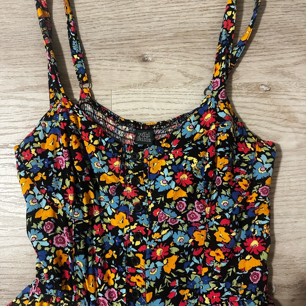 Wild Fable floral Romper size medium - Picture 3 of 5